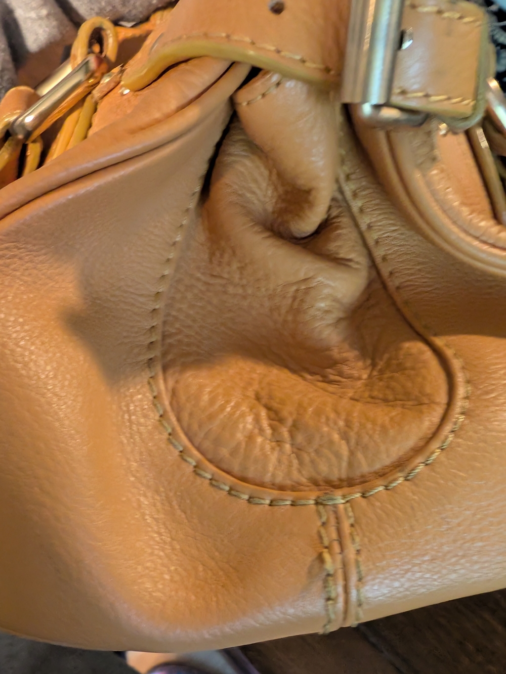 Y2K Chloé Paddington Shoulder Bag - Tan/ NO LOCK - Picture 4 of 16